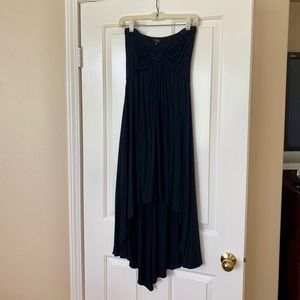 Sky strapless Hi-lo dress size M